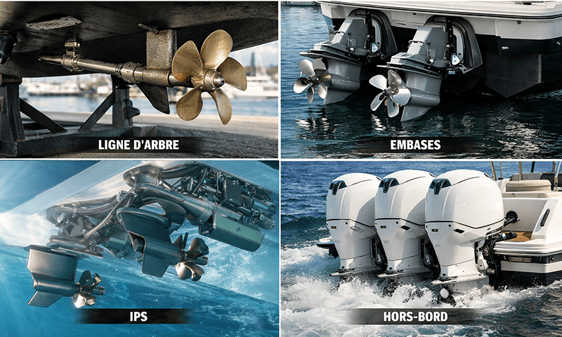 Which propulsion system to choose for a motorboat RIVIERABROKER 1