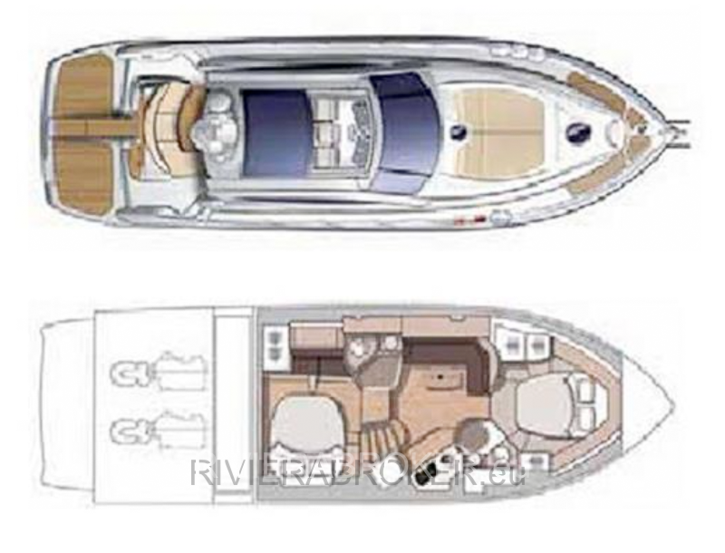 3 CRANCHI MEDITERRANEE 43 HARD TOP-RIVIERABROKER-16